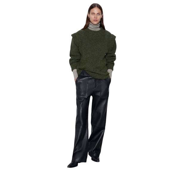 ZARA Oversized Alpaca Sweater - Picture 1 of 7